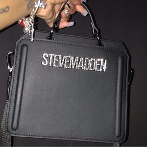 Steve Madden Black Handbag